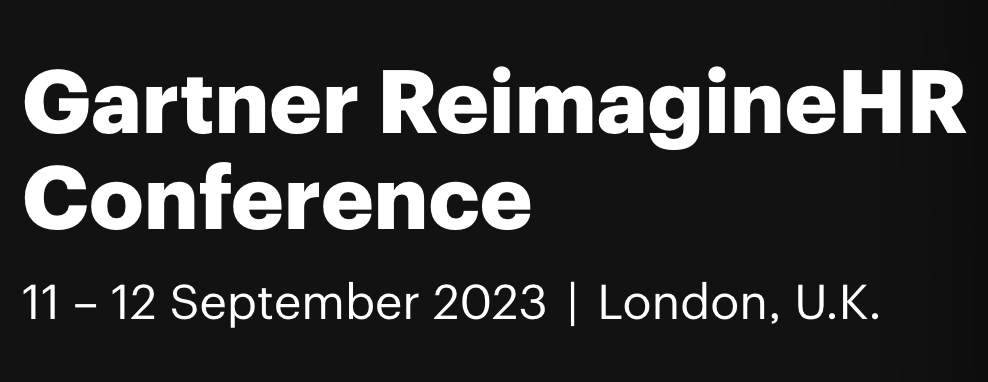 top HR conference in 2023 - Gartner Reimagine HR 2023